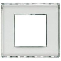 Рамка 2М Square Kristall Trasparente (KR)